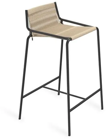 Thorup Copenhagen Noel Barstol Svart/Lin H67 cm