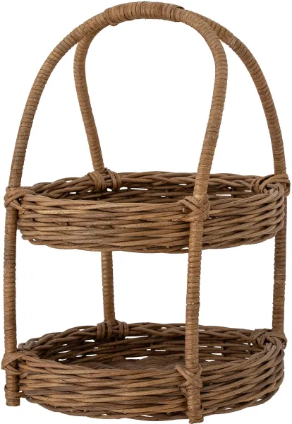 CREATIVE COLLECTION Dinna Serveringskorg, Brun, Bankuan Grass