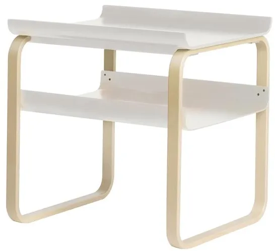 artek 915 Soffbord Björk/Vit