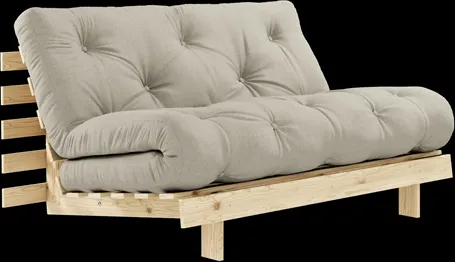 Karup Design Roots Bäddsoffa med Madrass 140x200 914 Lin/Pine