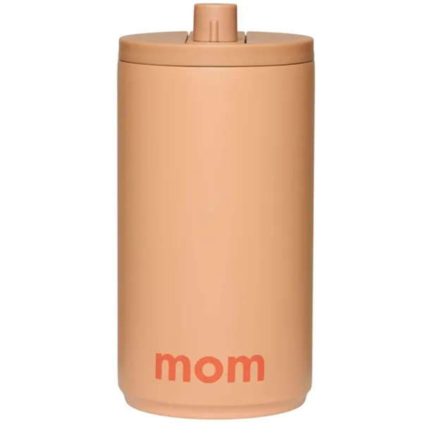 Design Letters Travel Termosmugg MOM Beige